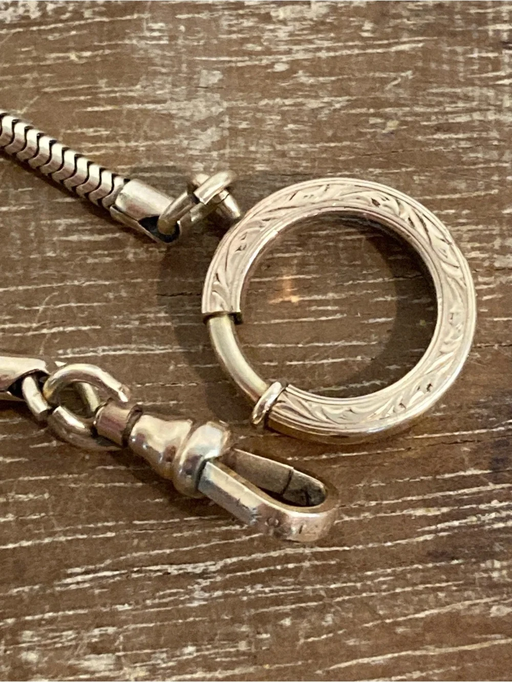Vintage 12K Gold Filled Watch Chain 1/20 GF